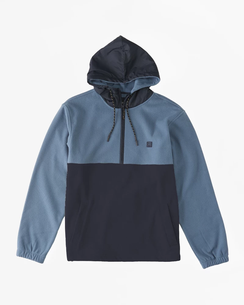 Billabong A/Div Boundary Hooded Half-Zip Pullover - North Sea