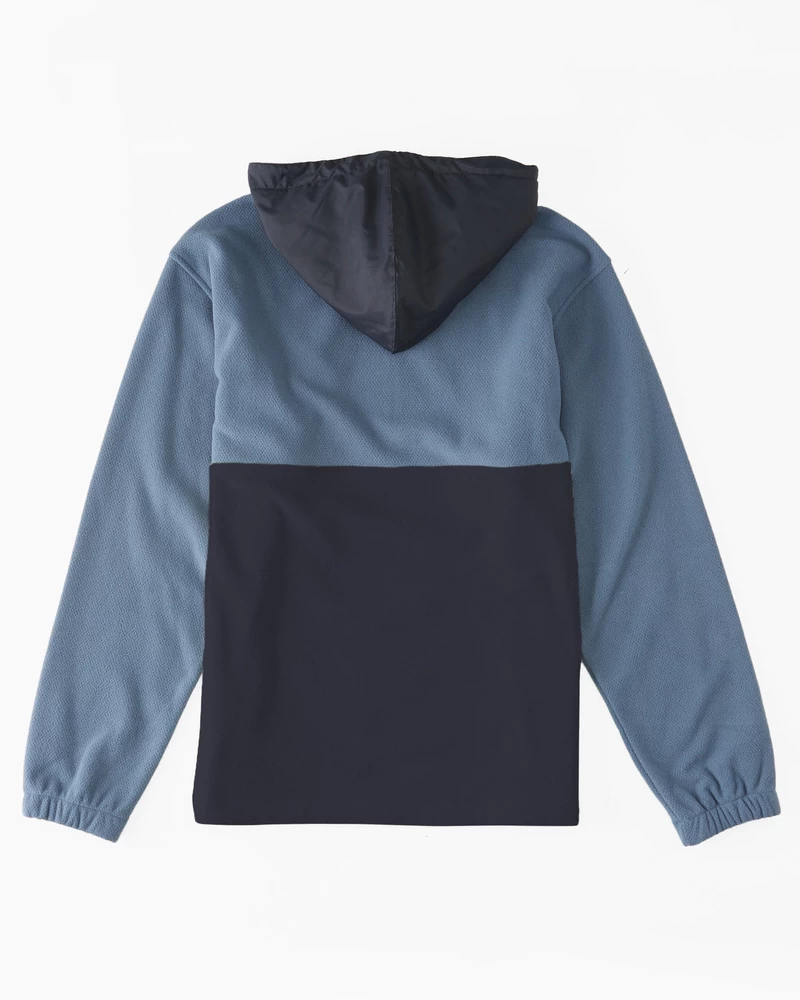 Billabong A/Div Boundary Hooded Half-Zip Pullover - North Sea