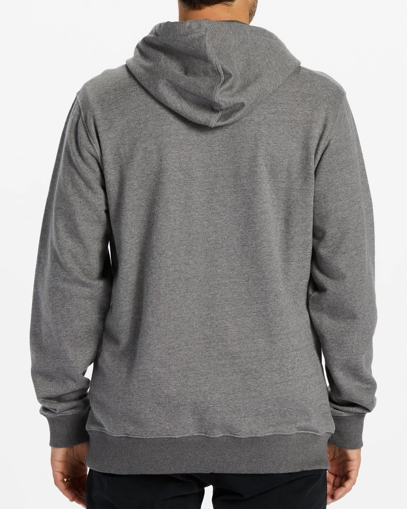 Billabong All Day Hoodie πουλόβερ - σκούρο γκρι ρείκι