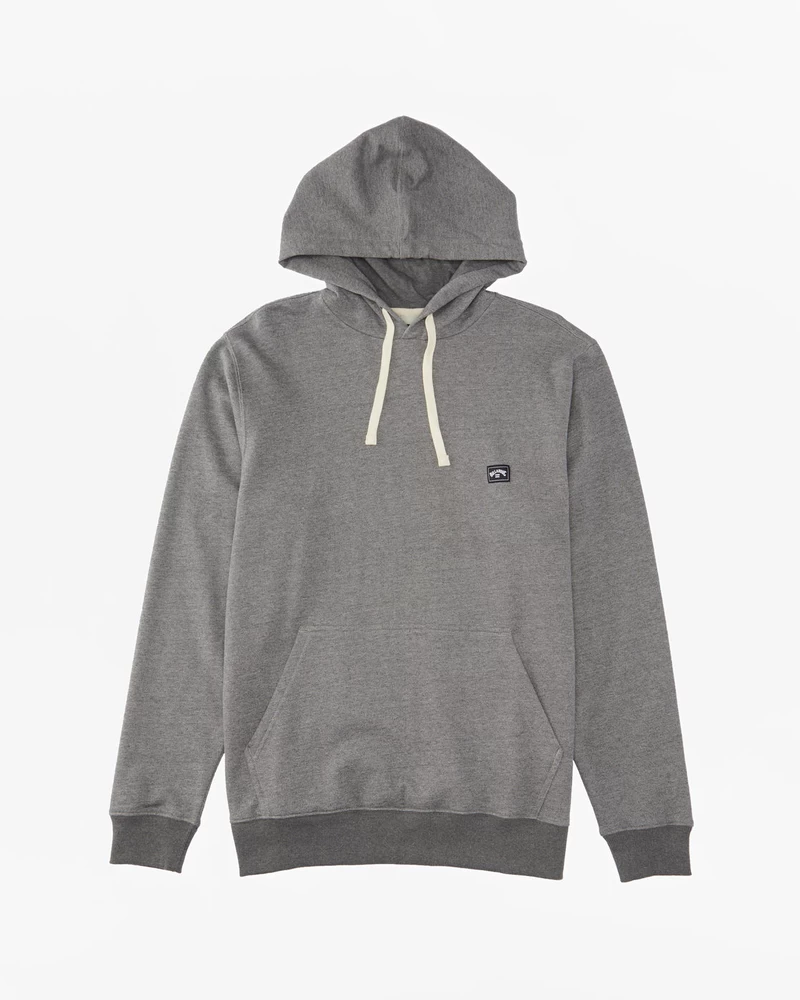 Billabong All Day Hoodie πουλόβερ - σκούρο γκρι ρείκι