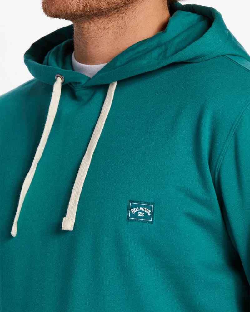 Billabong All Day Organic Pullover Hoodie - Pacific