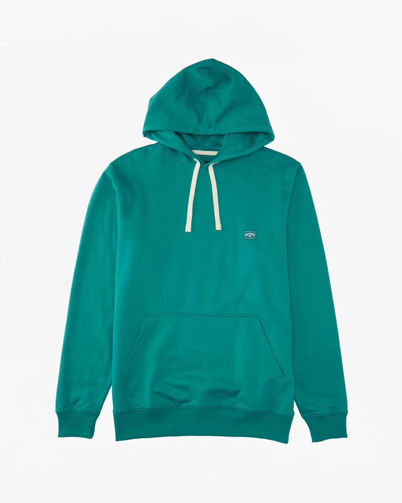 Billabong All Day Organic Pullover Hoodie - Pacific
