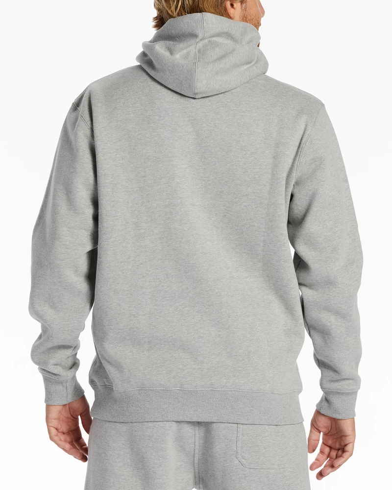 Billabong Core Arch Hoodie - Light Grey Heather