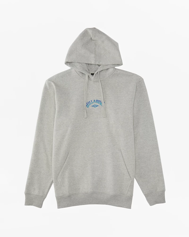 Billabong Core Arch Hoodie - Light Grey Heather