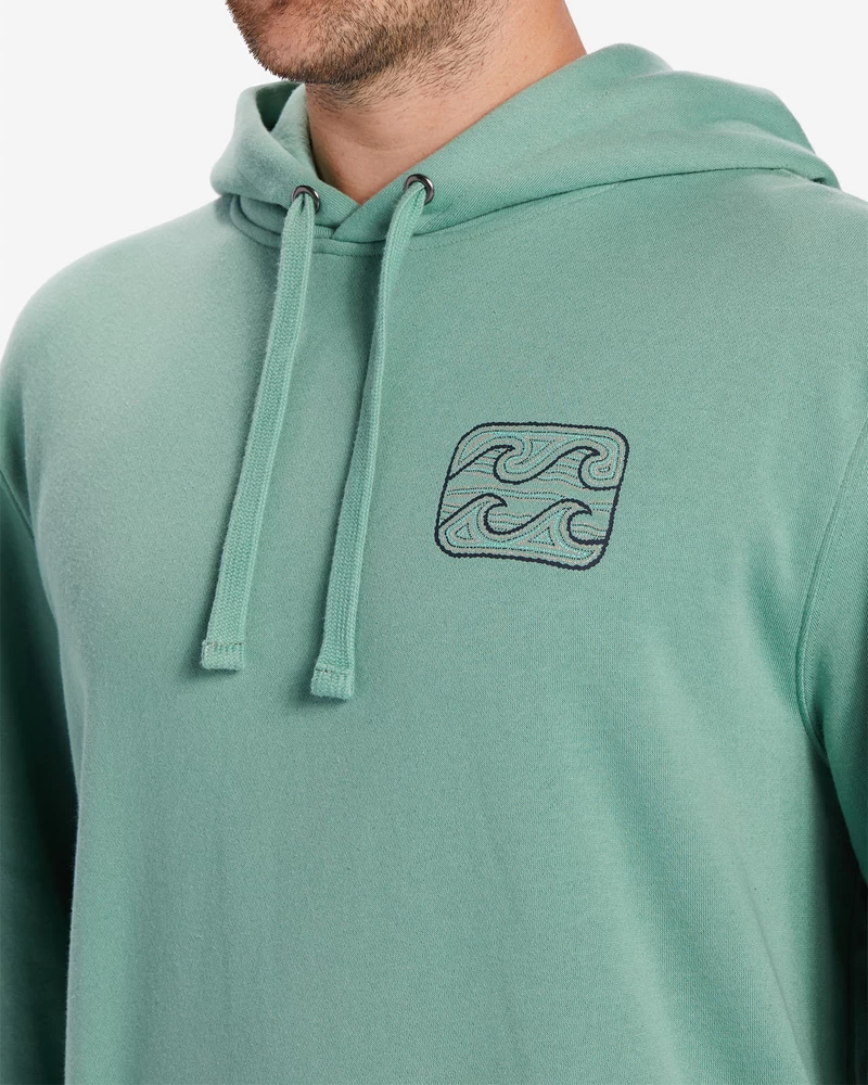 Billabong Short Sands Hoodie - Dusty Green