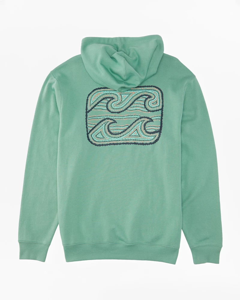 Billabong Short Sands Hoodie - Dusty Green