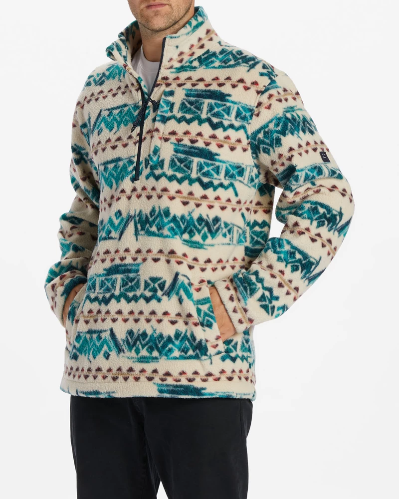 Billabong Boundary Half-zip Mock Neck Fleece - Kost