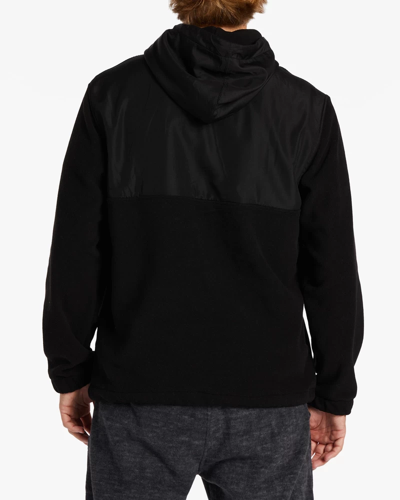 Billabong Boundary Graphene Half-Zip Fleece - Black Heather