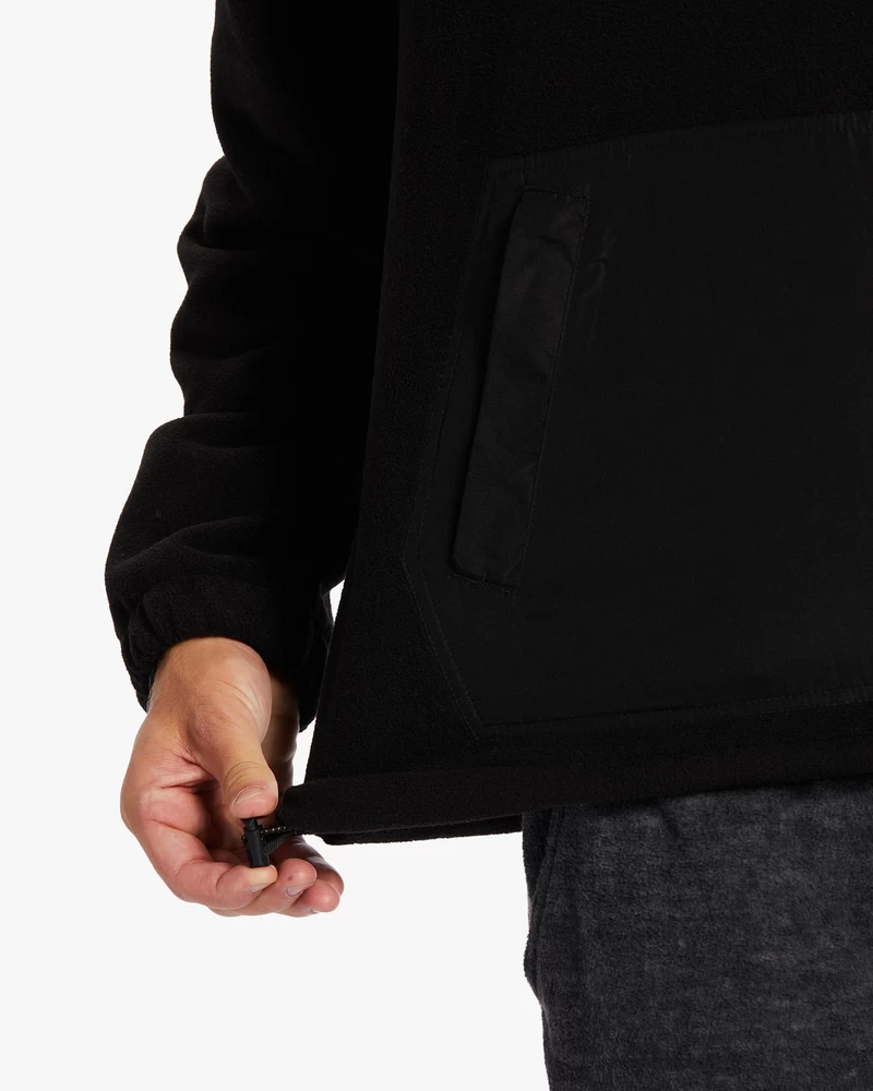 Billabong Boundary Graphene Half-Zip Fleece - Black Heather