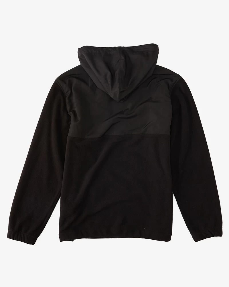 Billabong Boundary Graphene Half-Zip Fleece - Black Heather