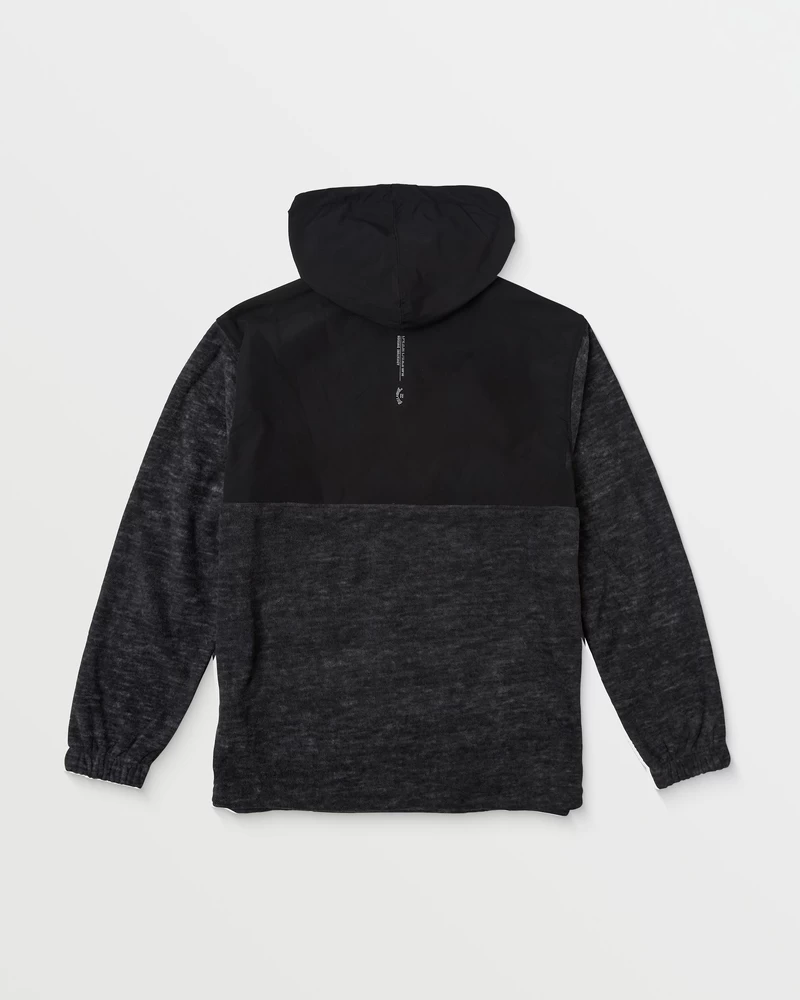 Billabong Boundary Graphene Half-Zip Fleece - Black Heather