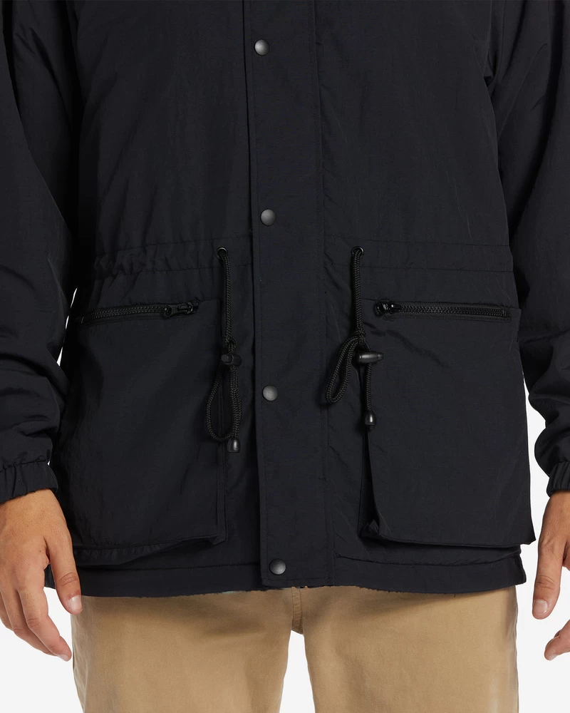 Billabong Gnaraloo Reversible Jacket - Black