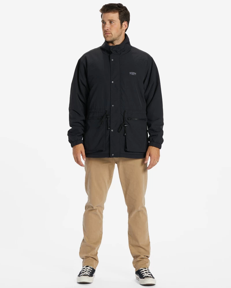 Billabong Gnaraloo Reversible Jacket - Black
