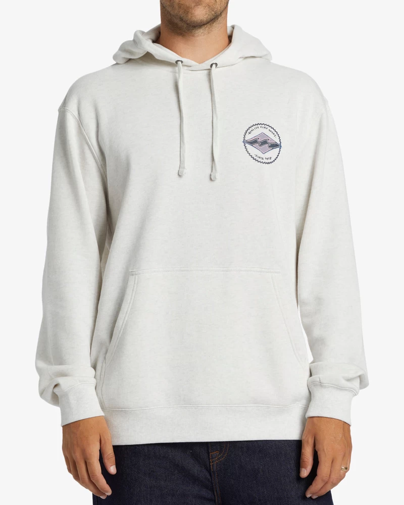 Billabong Shorebird Pullover Sweatshirt - Light Grey Heather