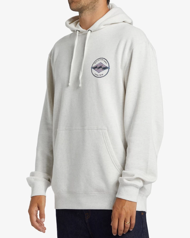 Billabong Shorebird Pullover Sweatshirt - Light Grey Heather