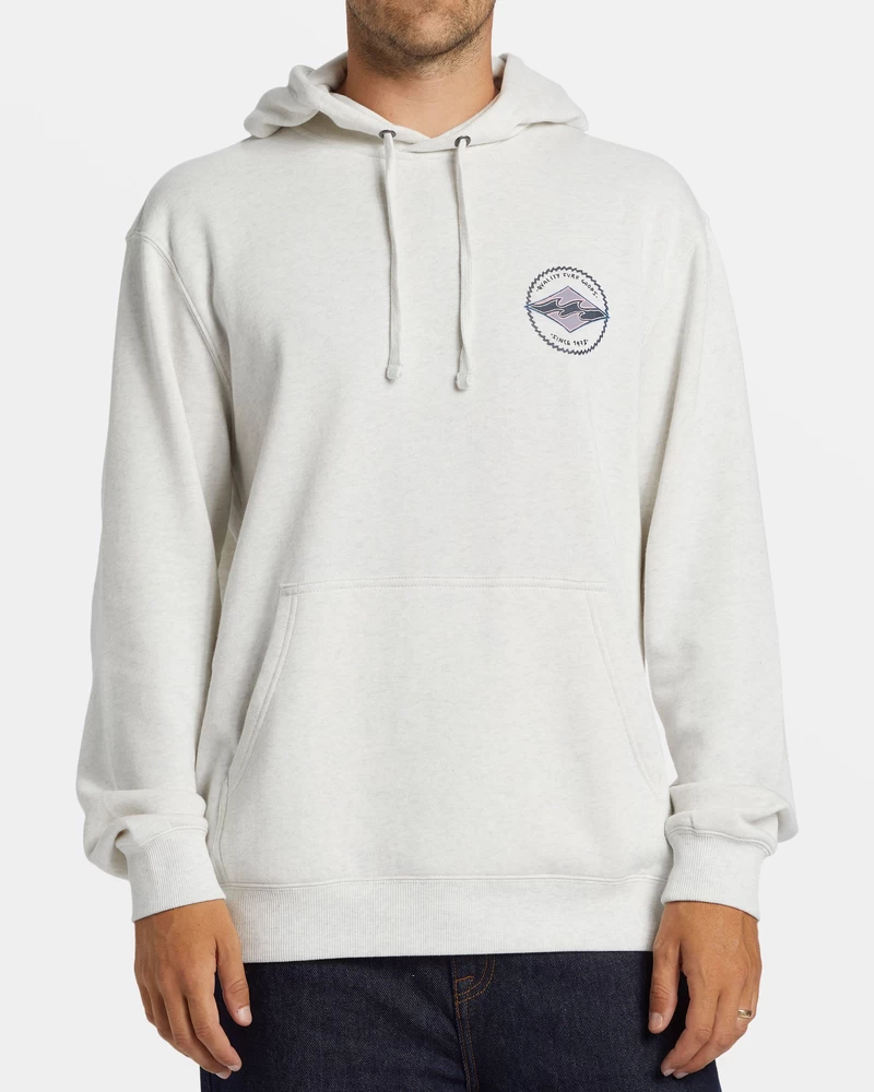 Billabong Shorebird Pullover Sweatshirt - Light Grey Heather