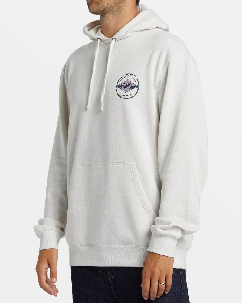 Billabong Shorebird Pullover Sweatshirt - Light Grey Heather
