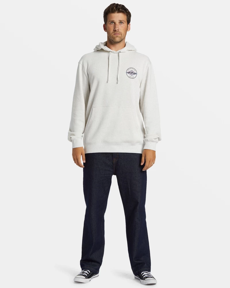 Billabong Shorebird Pullover Sweatshirt - Light Grey Heather