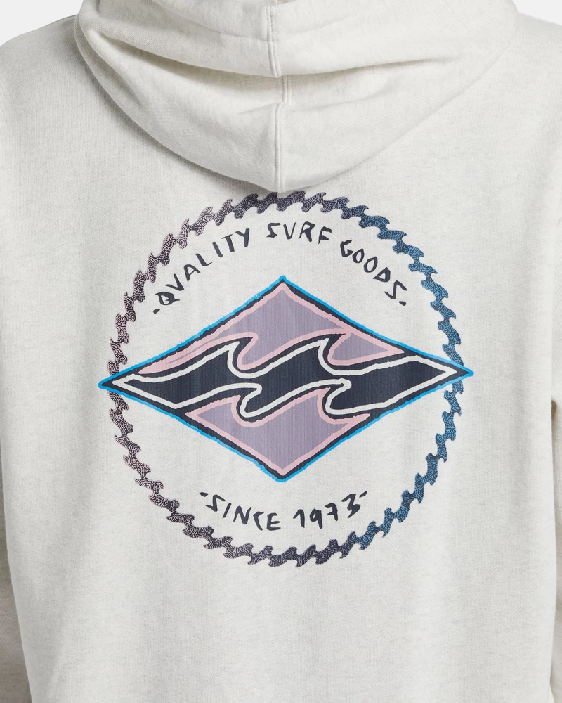 Billabong Shorebird Pullover Sweatshirt - Light Grey Heather