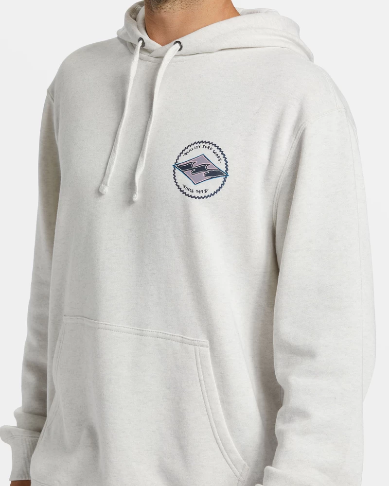 Billabong Shorebird Pullover Sweatshirt - Light Grey Heather