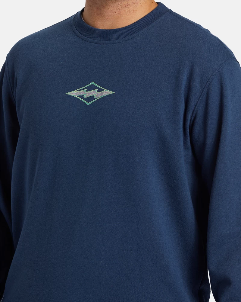 Billabong Shorebird Crew Sweatshirt - Dark Blue