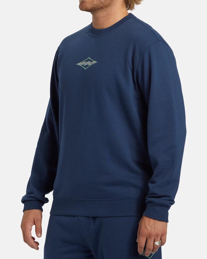 Billabong Shorebird Crew Sweatshirt - Dark Blue