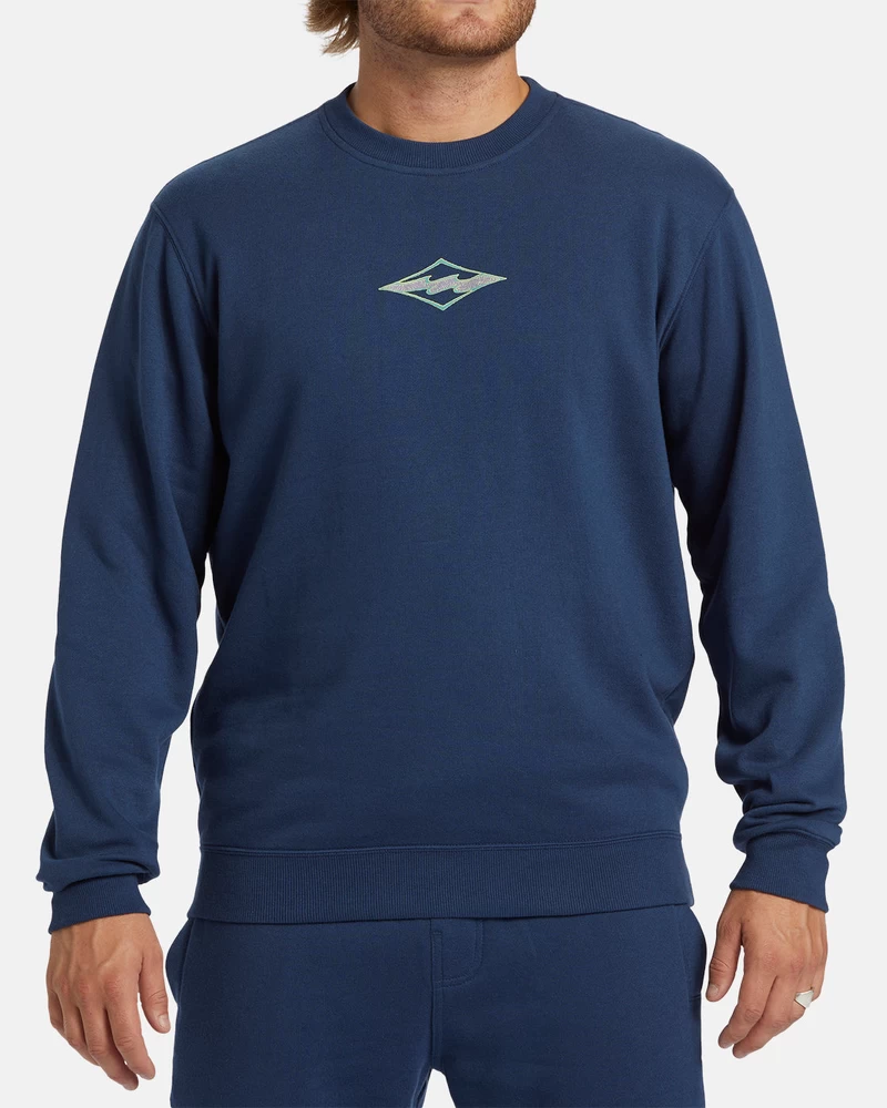 Billabong Shorebird Crew Sweatshirt - Dark Blue