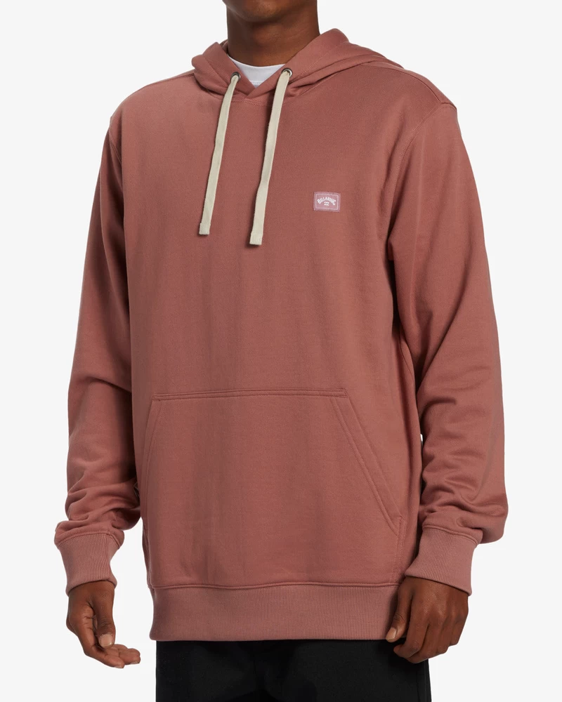 Billabong All Day Pullover Hoodie - Rosewood