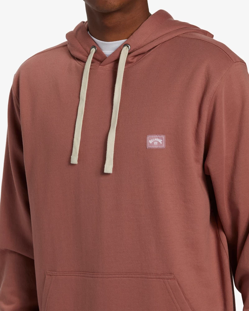 Billabong All Day Pullover Hoodie - Rosewood