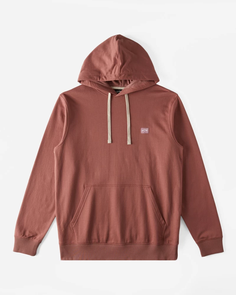 Billabong All Day Pullover Hoodie - Rosewood
