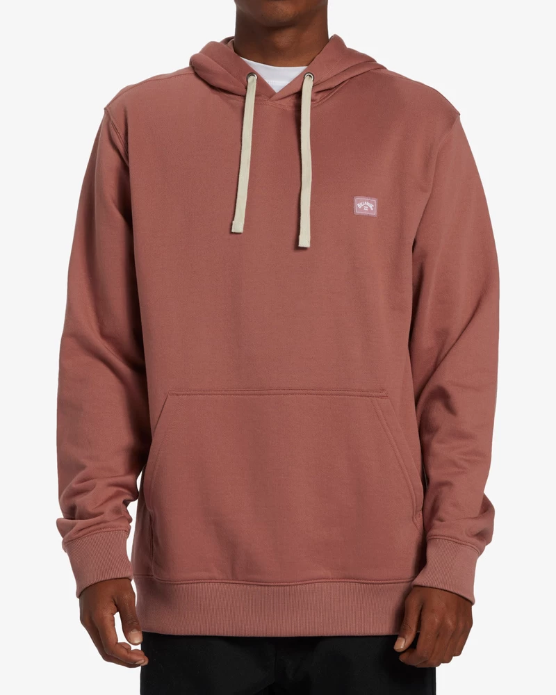 Billabong All Day Pullover Hoodie - Rosewood
