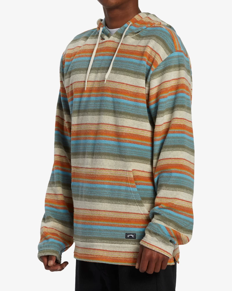 Billabong Flecker Diego Pullover Sweatshirt - Oatmeal Heather