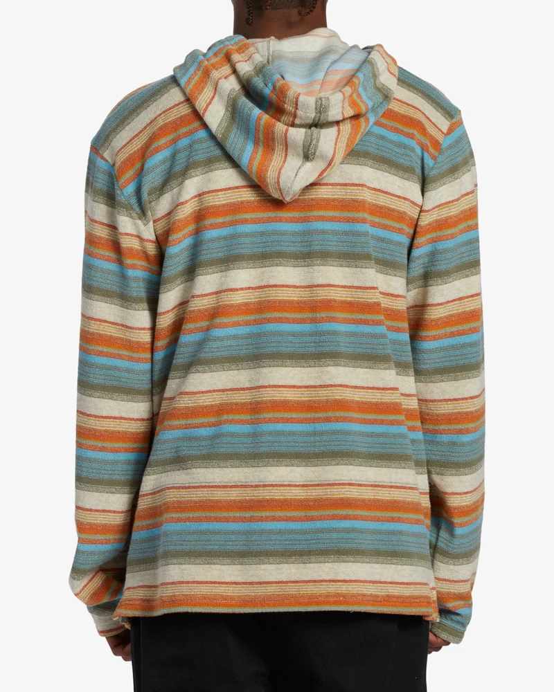 Billabong Flecker Diego Pullover Sweatshirt - Oatmeal Heather