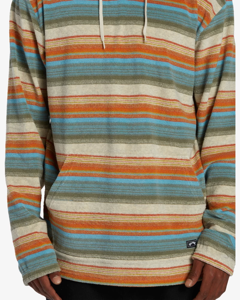 Billabong Flecker Diego Pullover Sweatshirt - Oatmeal Heather