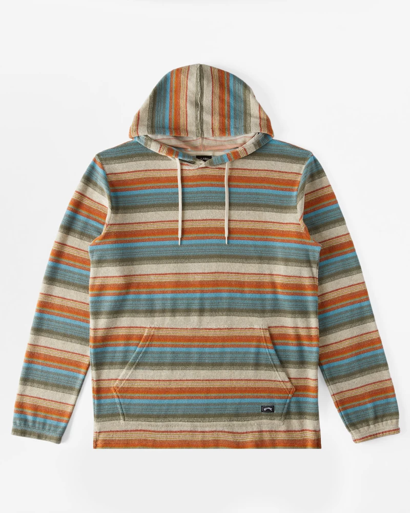 Billabong Flecker Diego Pullover Sweatshirt - Oatmeal Heather