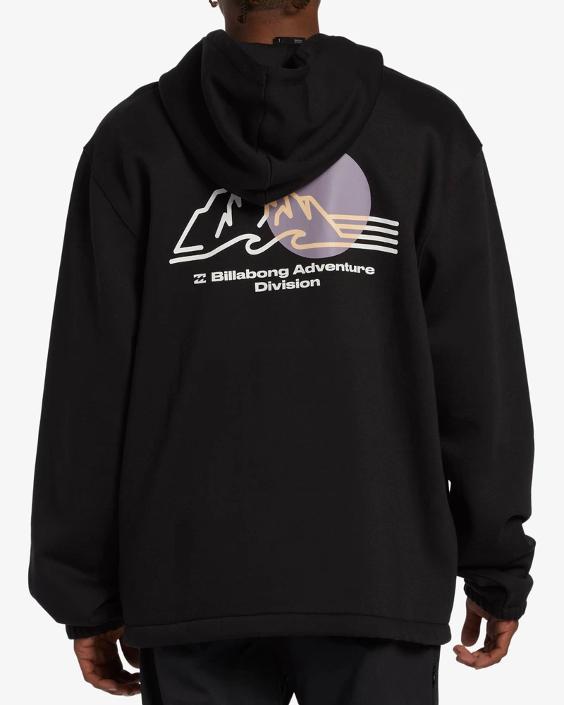 Pulover Billabong Compass - črn