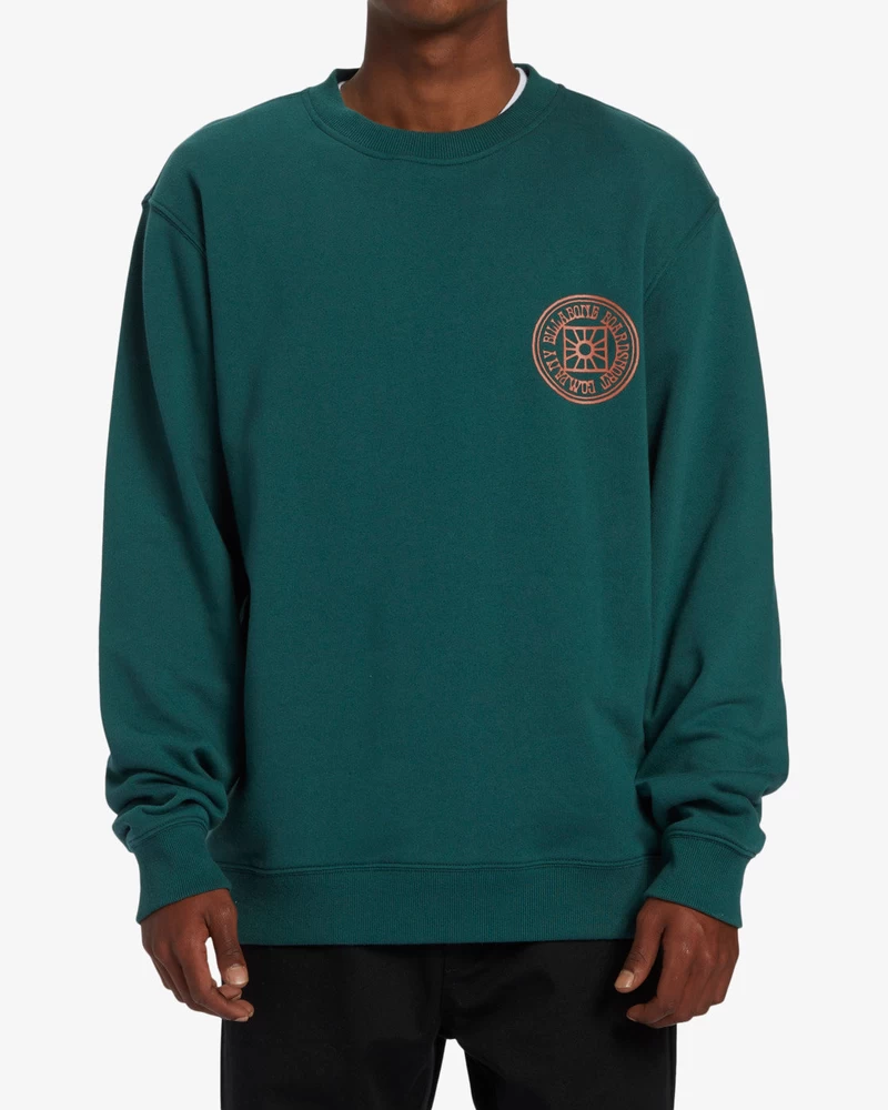 Billabong Short Sands Crew Sweatshirt - Deep Teal