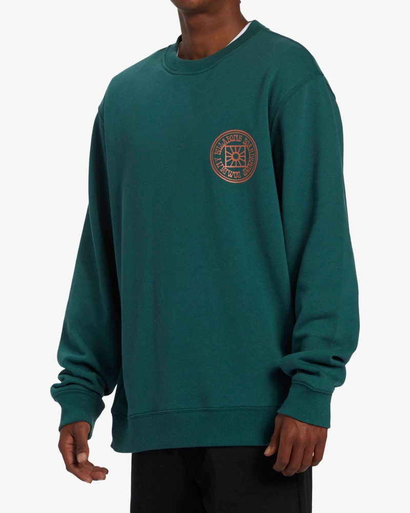 Billabong Short Sands Crew Sweatshirt - Deep Teal