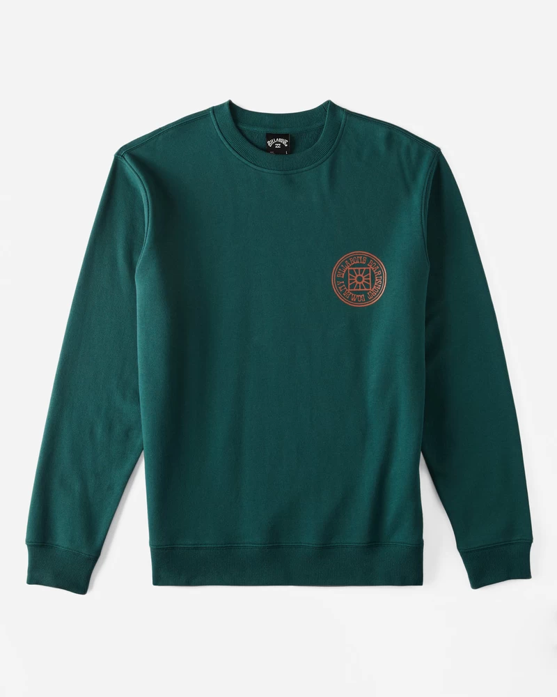 Billabong Short Sands Crew Sweatshirt - Deep Teal