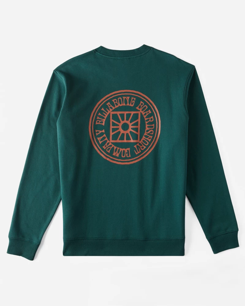 Billabong Short Sands Crew Sweatshirt - Deep Teal