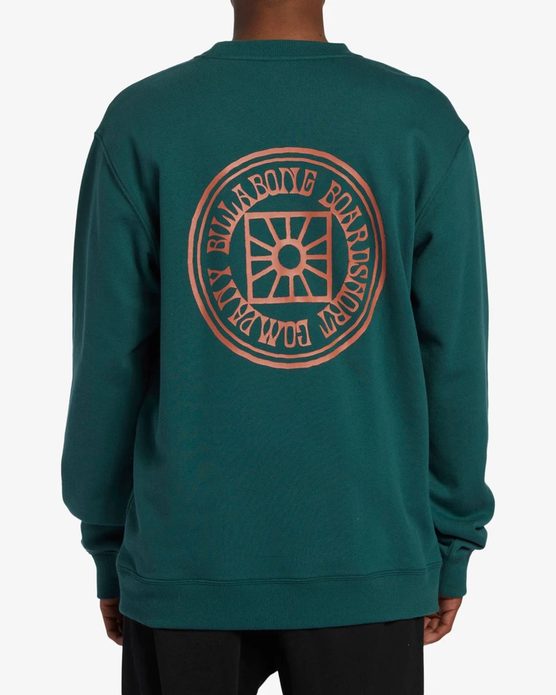 Billabong Short Sands Crew Sweatshirt - Deep Teal