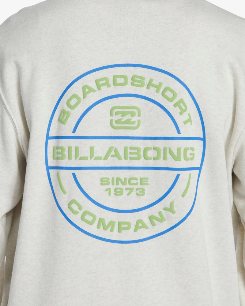 Billabong Trumpi Sands Crew Megztiniai - šviesiai Pilki Viržiai