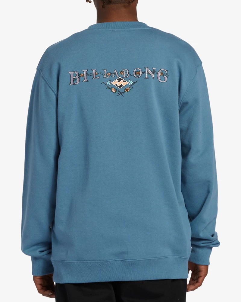 Billabong Short Sands Crew Sweatshirt - Vintage Indigo