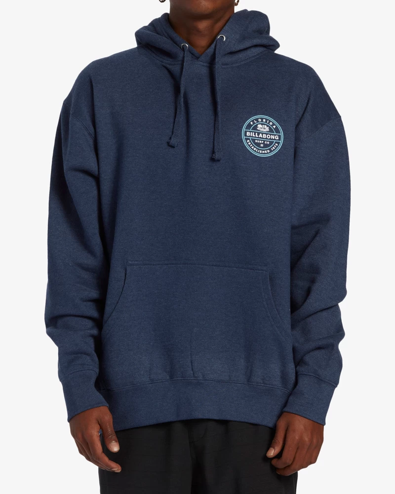 Billabong Florida Rotor Pullover Sweatshirt - Slate Blue