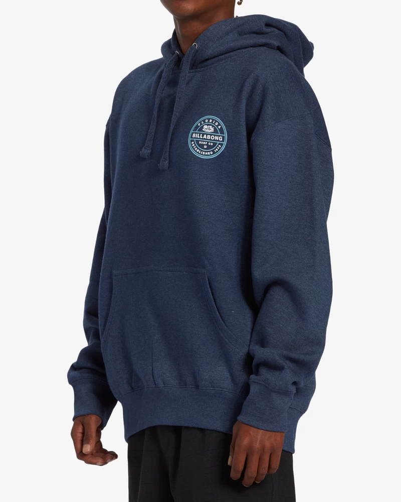 Billabong Florida Rotor Pullover Sweatshirt - Slate Blue