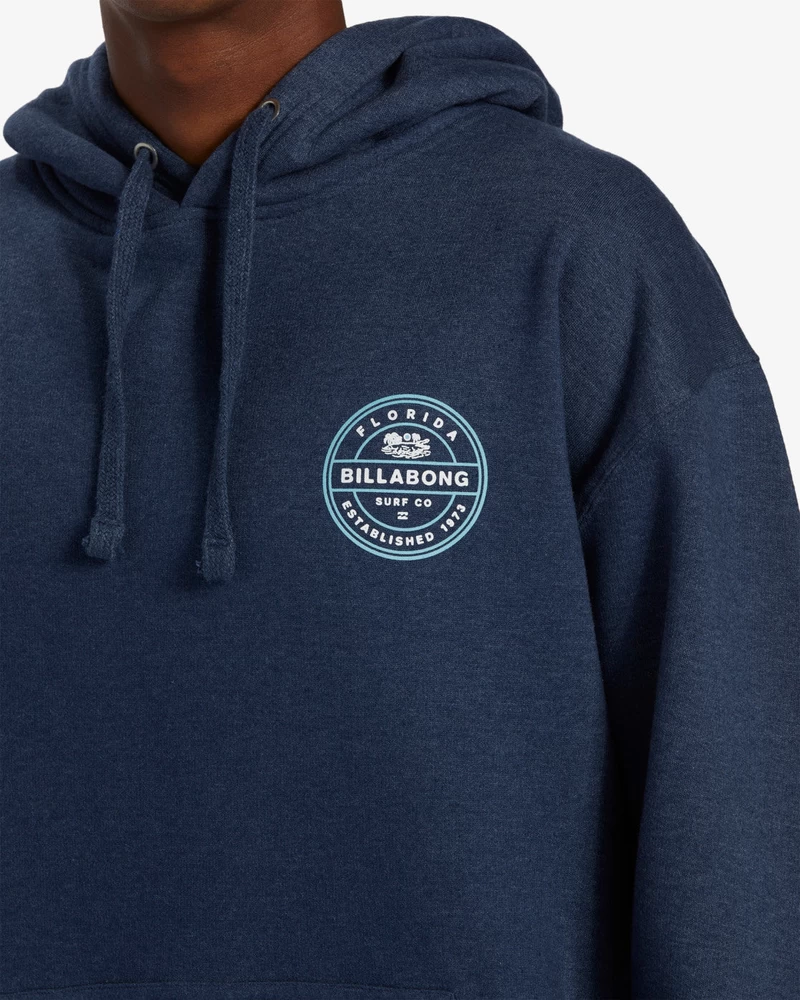 Billabong Florida Rotor Pullover Sweatshirt - Slate Blue