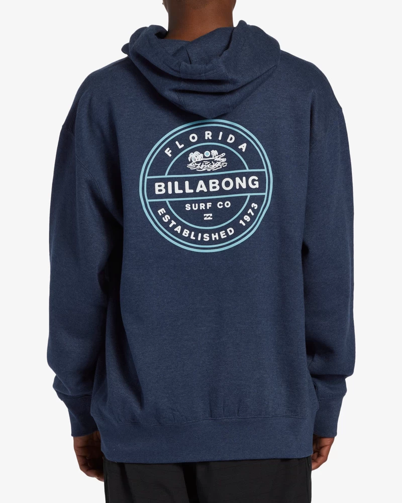 Φούτερ πουλόβερ Billabong Florida Rotor - μπλε σχιστόλιθο