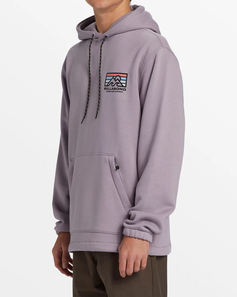 Billabong πυξίδα Hoodie - μωβ στάχτη