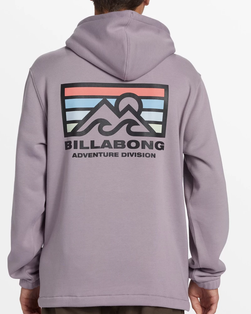 Billabong πυξίδα Hoodie - μωβ στάχτη