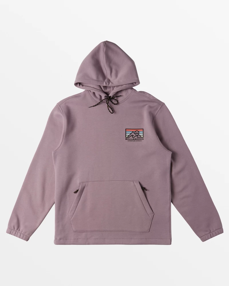 Billabong πυξίδα Hoodie - μωβ στάχτη
